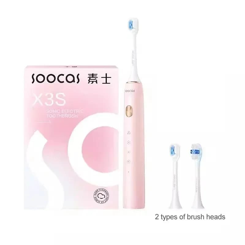 SOOCAS X3S adulte sonique électrique brosse à dents intelligente IPX8 étanche 180 jours d'autonomie 
