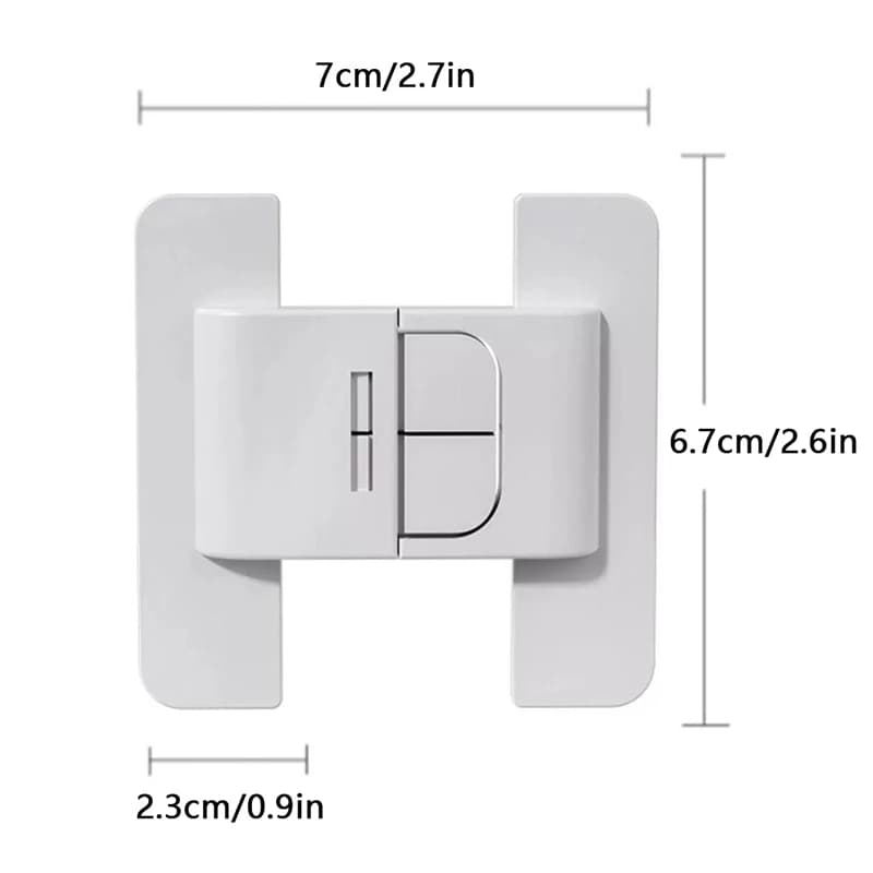 Serrure de sécurité pour enfants, protection de réfrigérateur, meubles de maison, armoire, porte, se