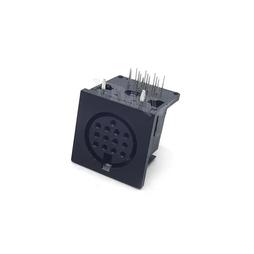 1 pièce Ds-13-04 Prise femelle DIN carrée S grande taille, généreuse, 13 pôles, 15 broches, 13P, ave