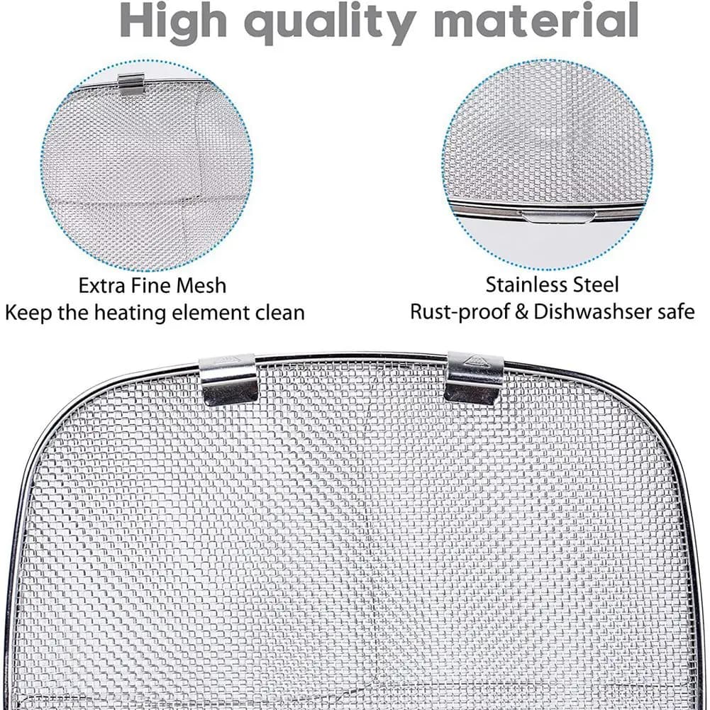 Pare-Éclaboussure de Remplacement en Acier Inoxydable, Grille Intérieure 5 en 1, pour Ninja Foodi AG