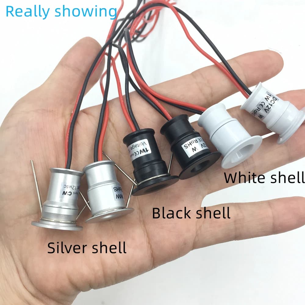 IP65 Mini projecteur Dimmable intérieur Spot Led 12V armoires de cuisine Downlight bricolage escalie
