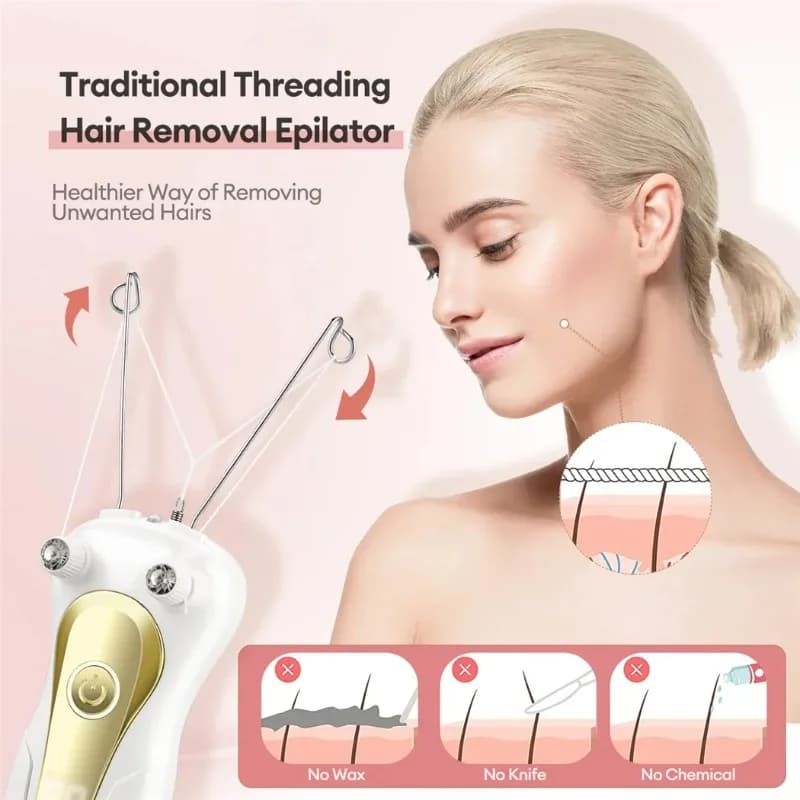 Mini Épilateur électrique Épilateur du visage Défenseur Femmes Épilateur de beauté Bras du corps Épi
