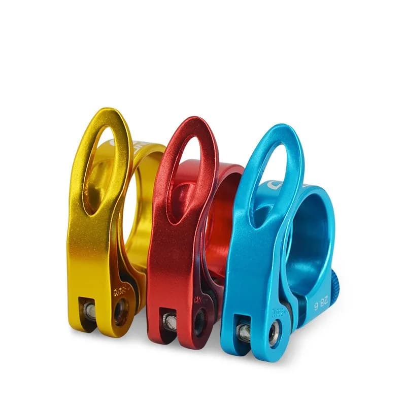 Collier de serrage pour tige de dégager de vélo en alliage d'aluminium, pince pour tube de siège de 