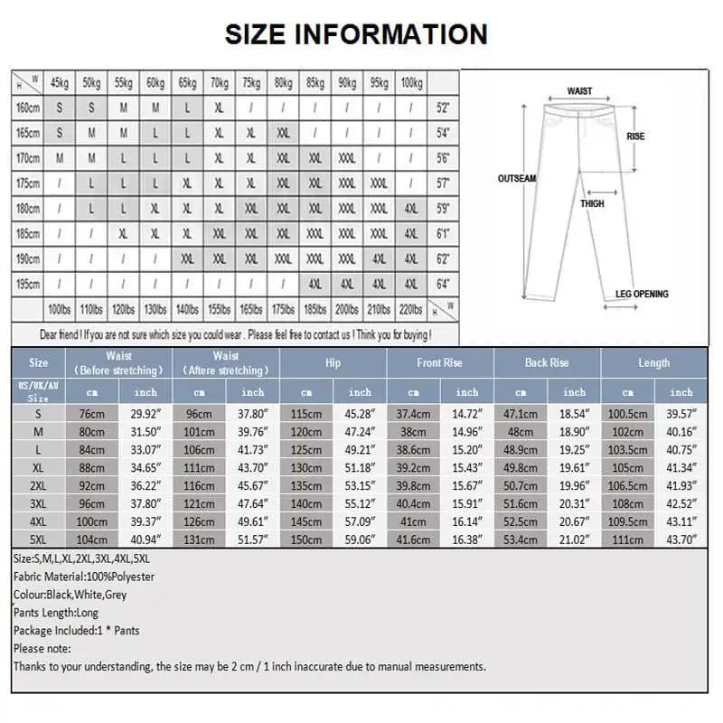 INCERUN hommes pantalons à jambes larges couleur unie jogging ample taille élastique pantalon hommes