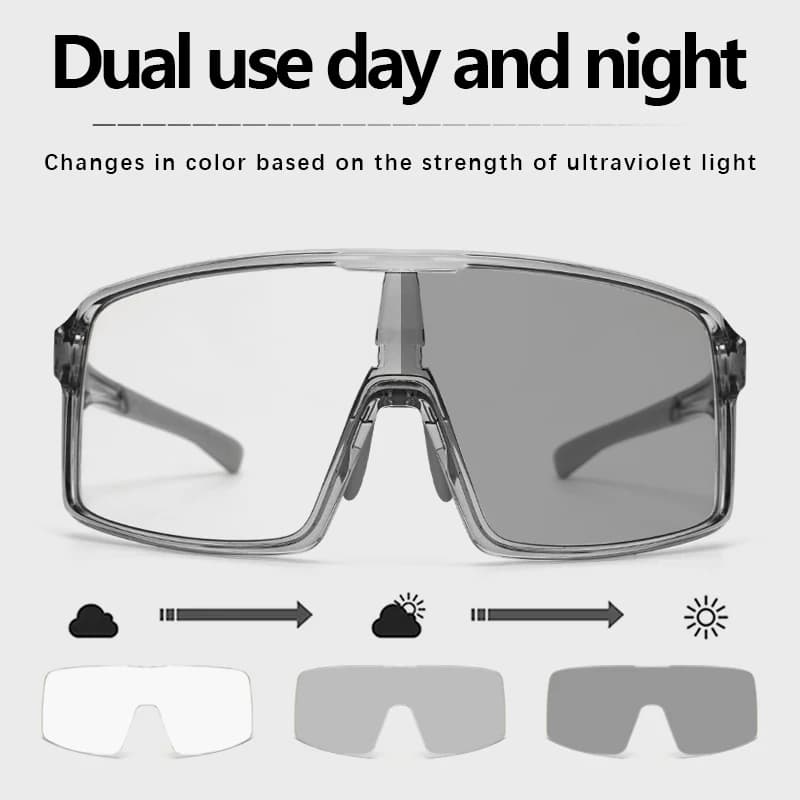 ELICIT lunettes de soleil photochromiques cyclisme lunettes de course sport montagne route vélo pour