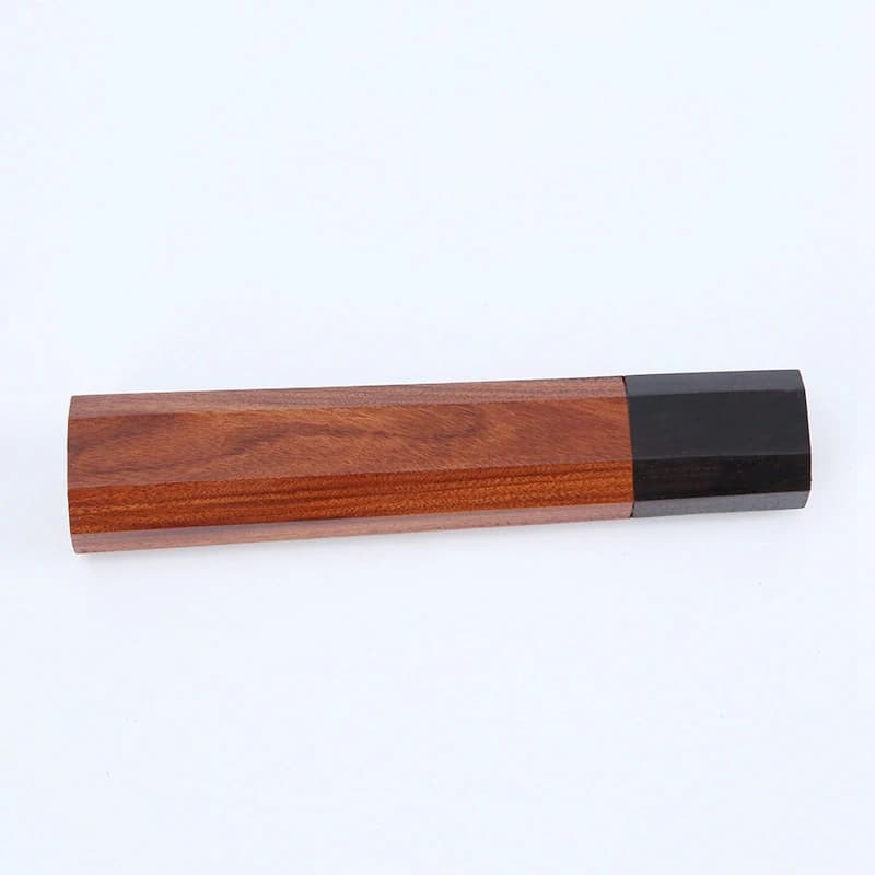 Manche de couteau de chef japonais en bois, accessoires de cuisine, opaque, 35% respectueux de l'env