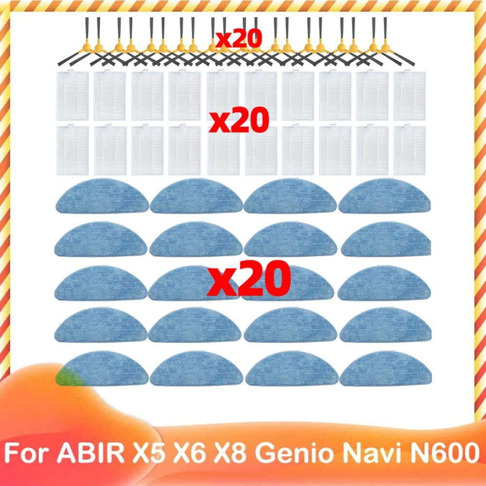 Compatible pour ABIR X5 X6 Genio Navi N600 Redmond RV-R650S RV-R670S, pièces et accessoires, filtre 