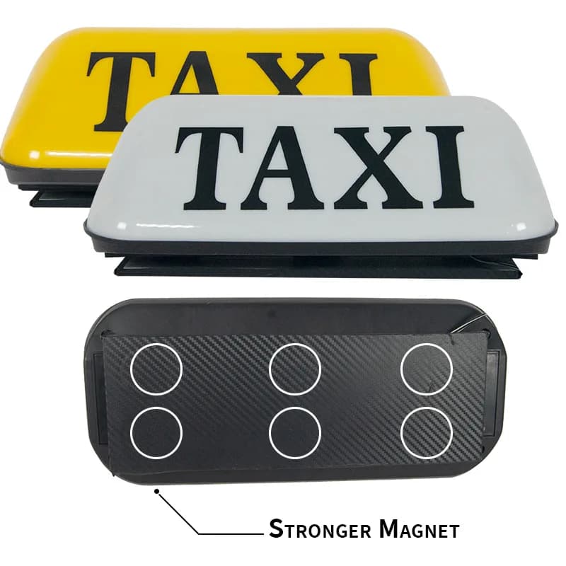 Lampe LED magnétique pour toit de voiture, panneau lumineux, étanche, 12V