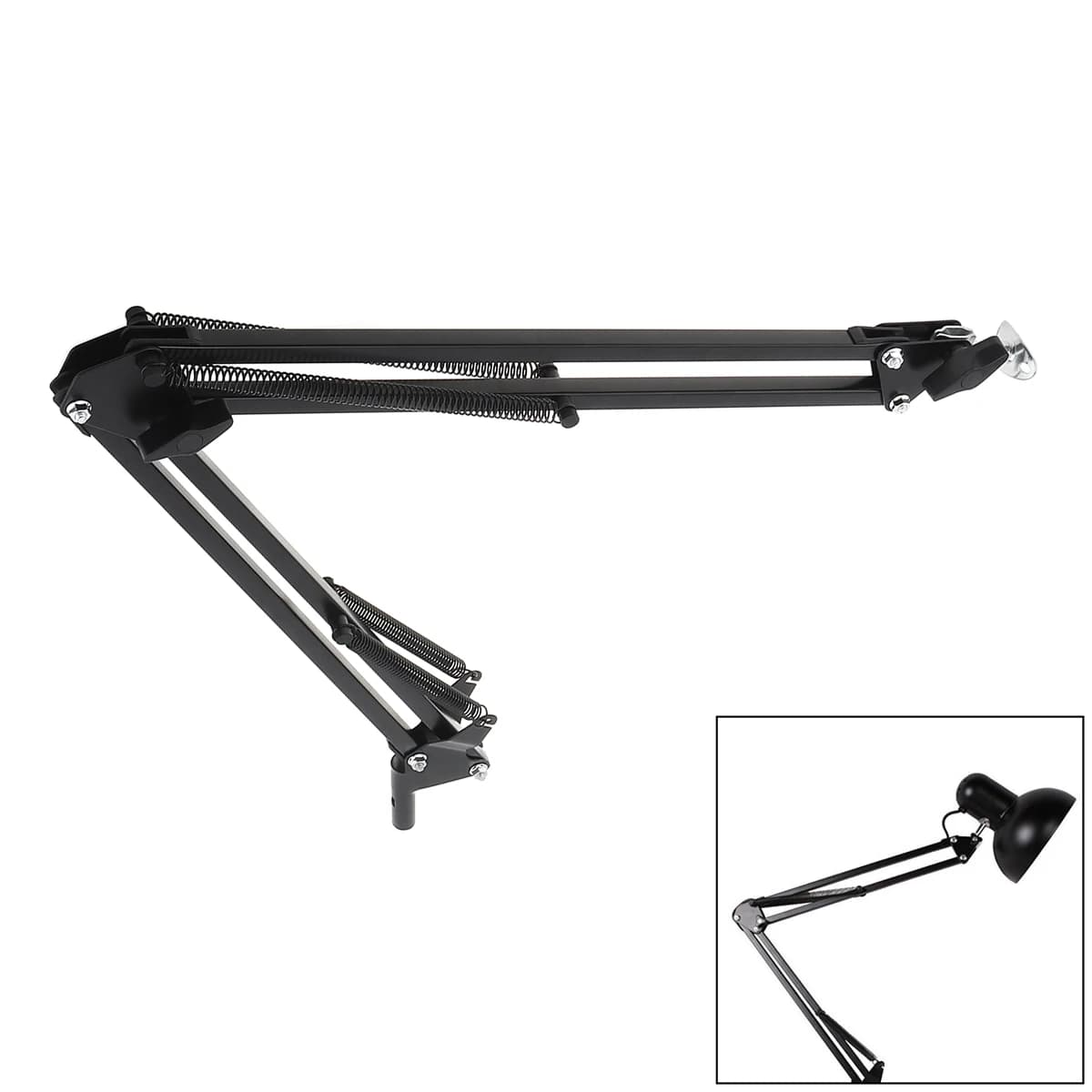 Support de bureau universel Flexible en métal, support de bras Long, support de trépied avec bras pi