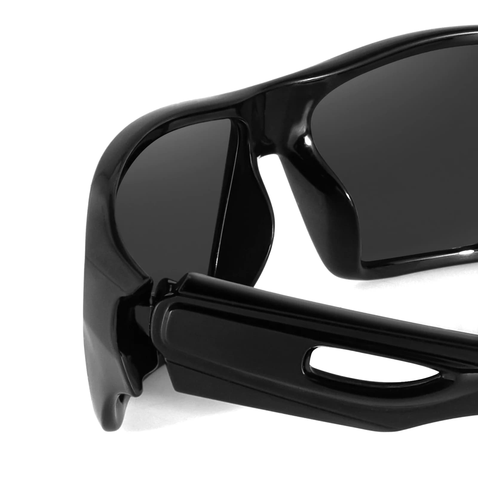 Prévention Jcorde I-Lunettes de soleil polarisées rondes pour hommes et femmes, lunettes de sport po