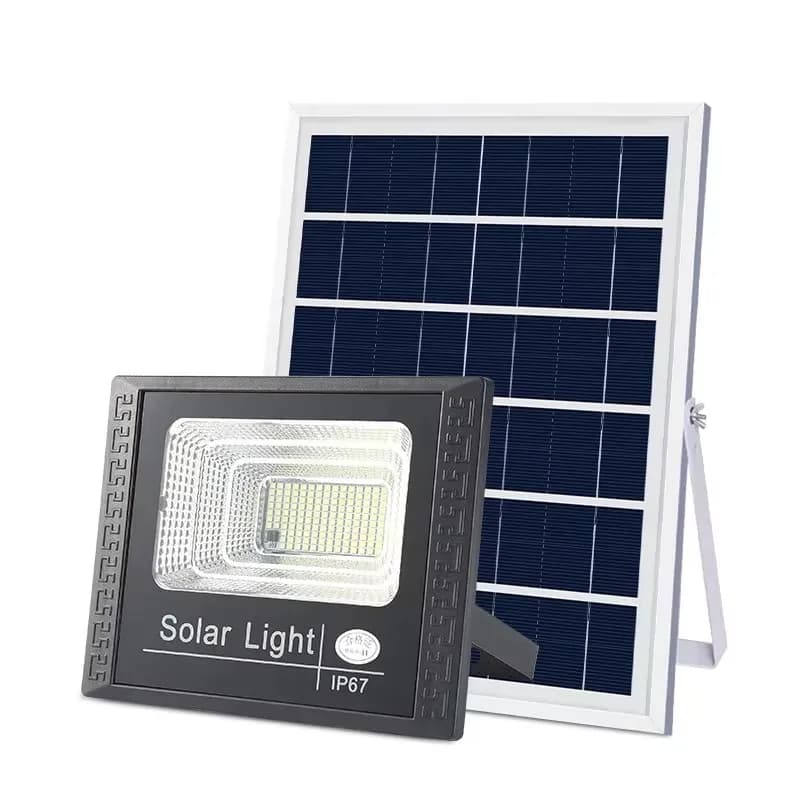 Nouvelle lampe solaire d'extérieur 30W, éclairage de jardin intérieur et extérieur, projecteur solai