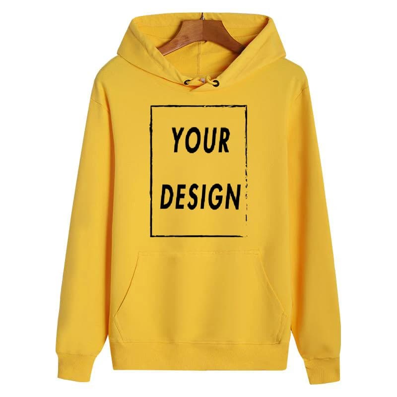 Sweat à capuche en pur coton à manches longues pour hommes et femmes, sweat-shirt de sport décontrac