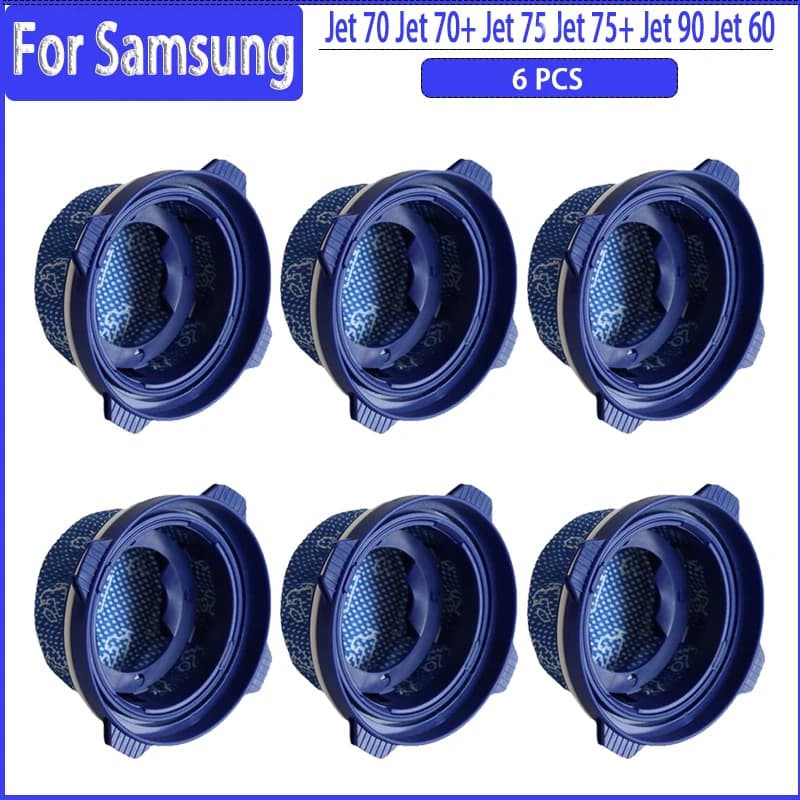 Filtre HEPA pour aspirateur Samsung, pièces de rechange, filtre à poussière, anciers, 60 Jet 70 + Je