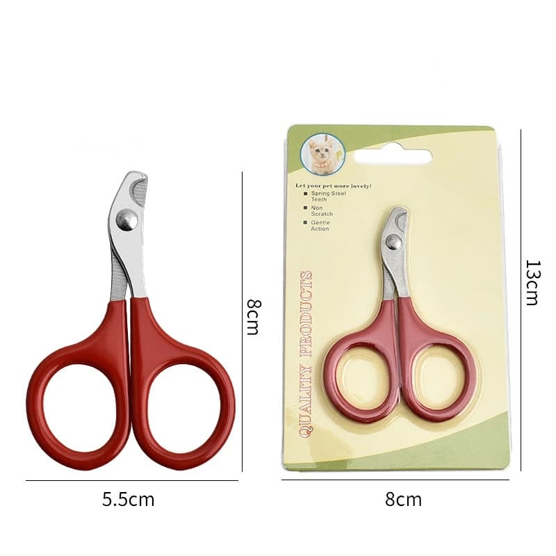 Ciseaux à ongles professionnels pour chat, coupe-ongles pour chien, coupe-ongles pour orteils, fourn