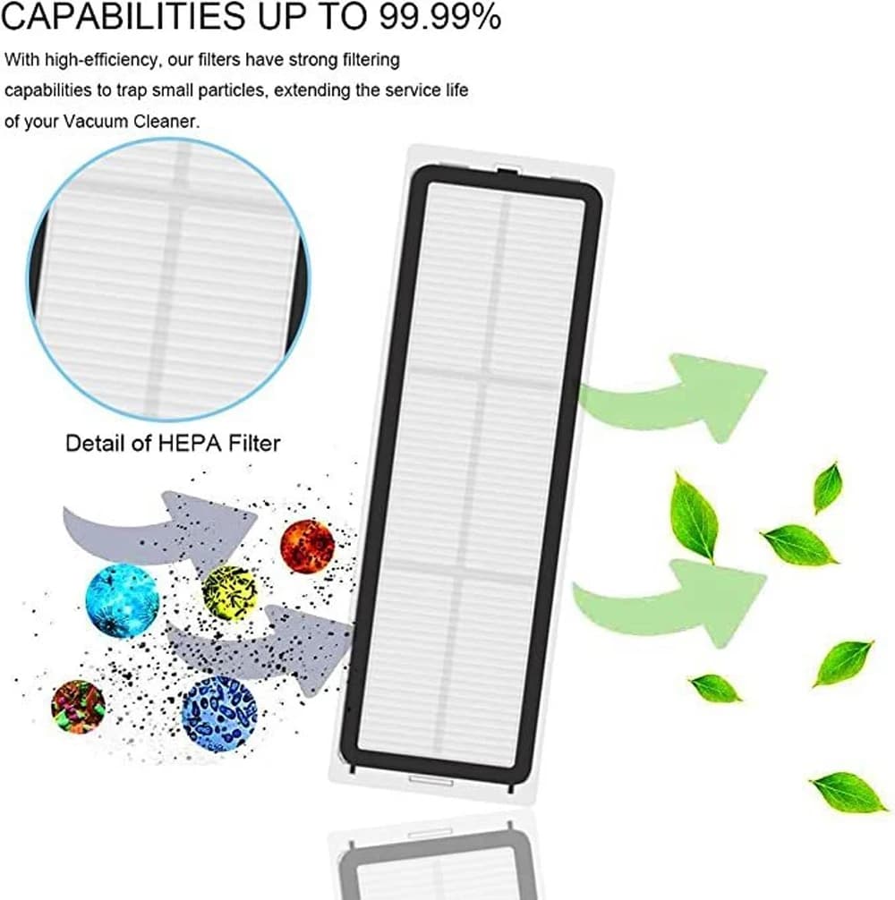 Pièces de rechange pour aspirateur Xiaomi Dreame Bot D10 Plus, accessoires, brosses, filtre, sacs à 