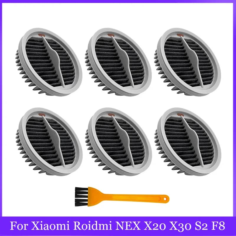 Filtre HEPA lavable pour aspirateur à main intelligent sans fil Xiaomi Roidmi NEX X20 X30 S2 F8 Stor
