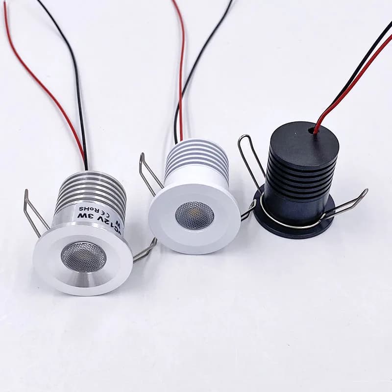 Mini projecteur Led à intensité variable 12V 24V 2W 3W, lumière extérieure étanche IP65, pour maison