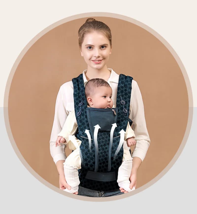 Porte-bébé Egobaby Omni Breeze Toutes les positions de transport Maille respirante avec soutien lomb