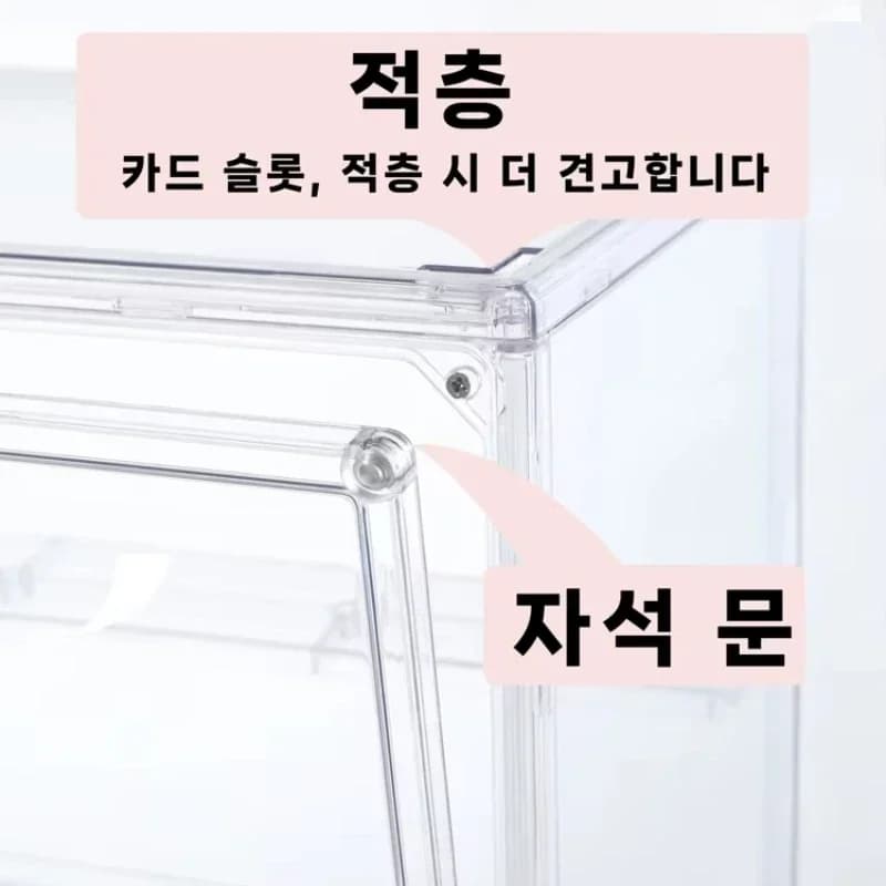 Boîte de rangement transparente en acrylique pour figurines, vitrine pliable pour poupées FigAucklan