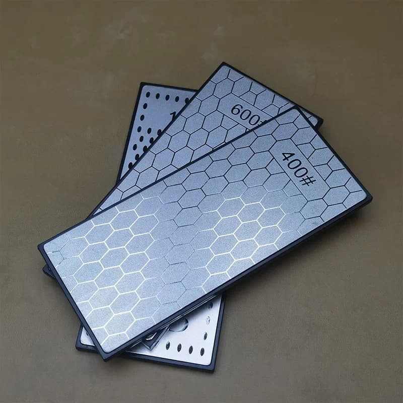 DMD aiguiseur de cuisine couteau de Chef pierre à aiguiser diamant 400 600 1000 1200 grain pierre à 