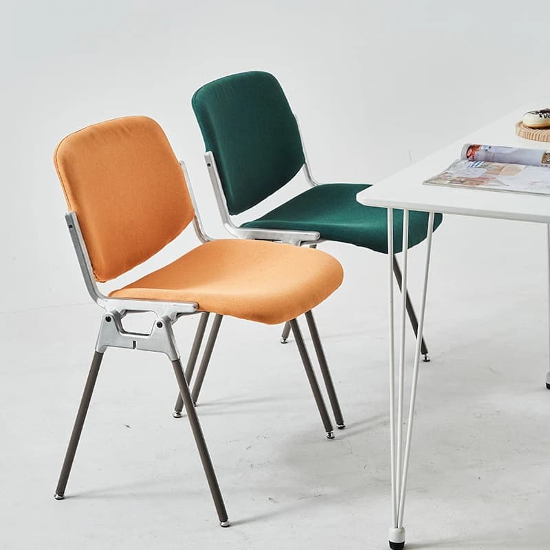 Chaise de café Castor en noyer, chaise de salle à manger en bois massif, dossier confortable, sièges