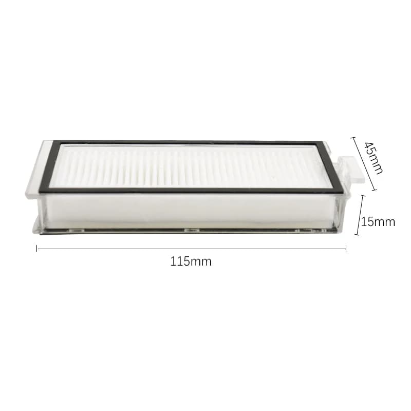 Filtre de remplacement pour aspirateur Xiaomi Roborock Q7 Max,Q7 Max +,Q7 Plus,T8, brosse latérale p
