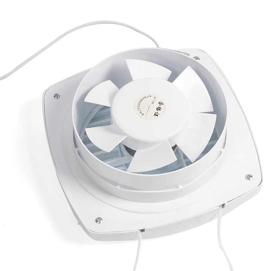 220V 4/6/7 pouces 110/150/180mm silencieux ventilation forte ventilateur d'extraction pour fenêtre m