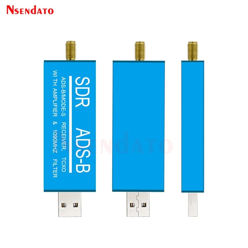 Récepteur TV SDR USB RTL2832U ADS-B Mode-S avec amplificateur RF intégré, filtre passe-bande 1090 MH