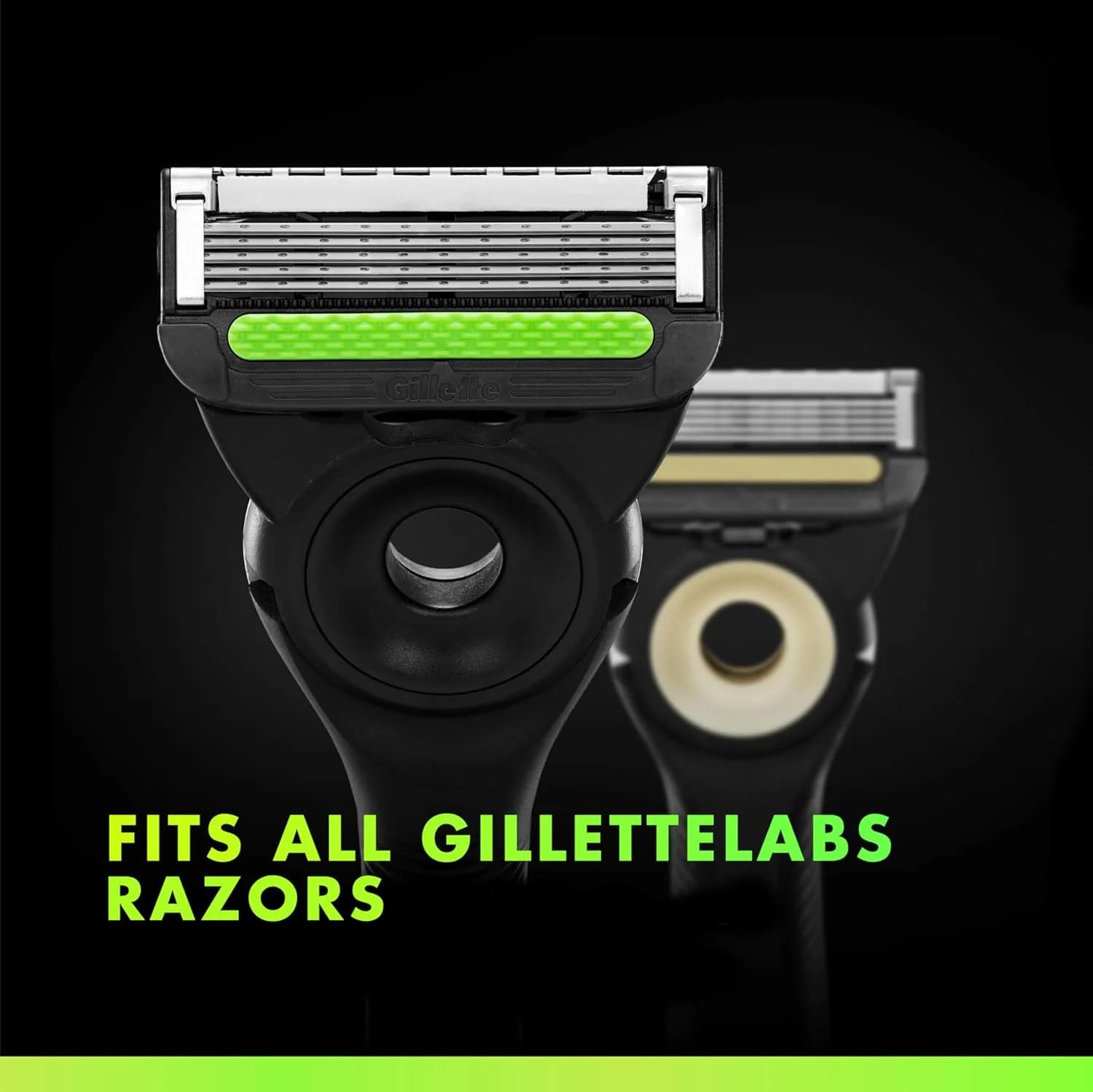 Recharges de lames de rasoir Gillette Labs pour hommes, compatibles avec les rasoirs Gillette Labs -