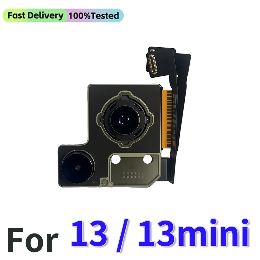Caractéristiques fonctionnent pour iPhone 13MINI 14 15 16 Pro Max caméra arrière caméra principale a