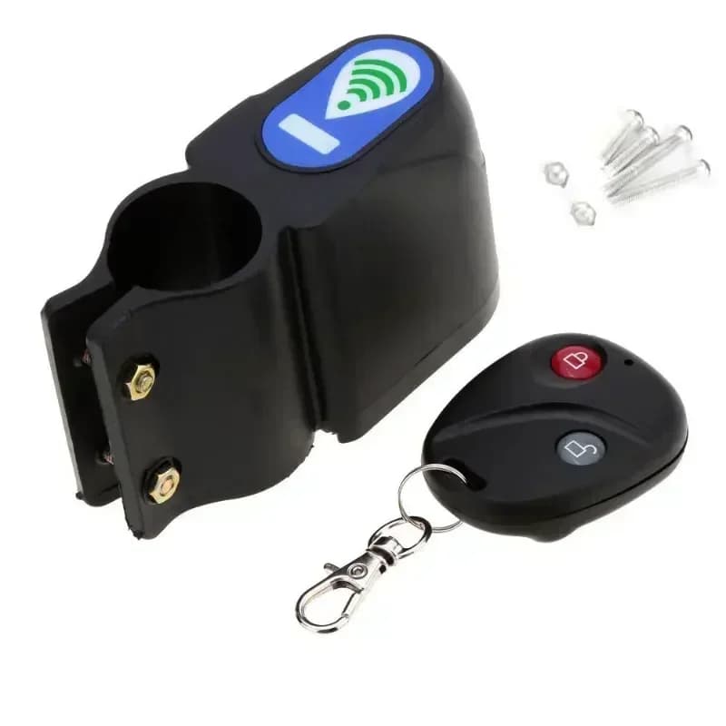 Alarme antivol pour vélo, télécommande, alerte, Super forte, étanche à la pluie, anti-cambriolage, a