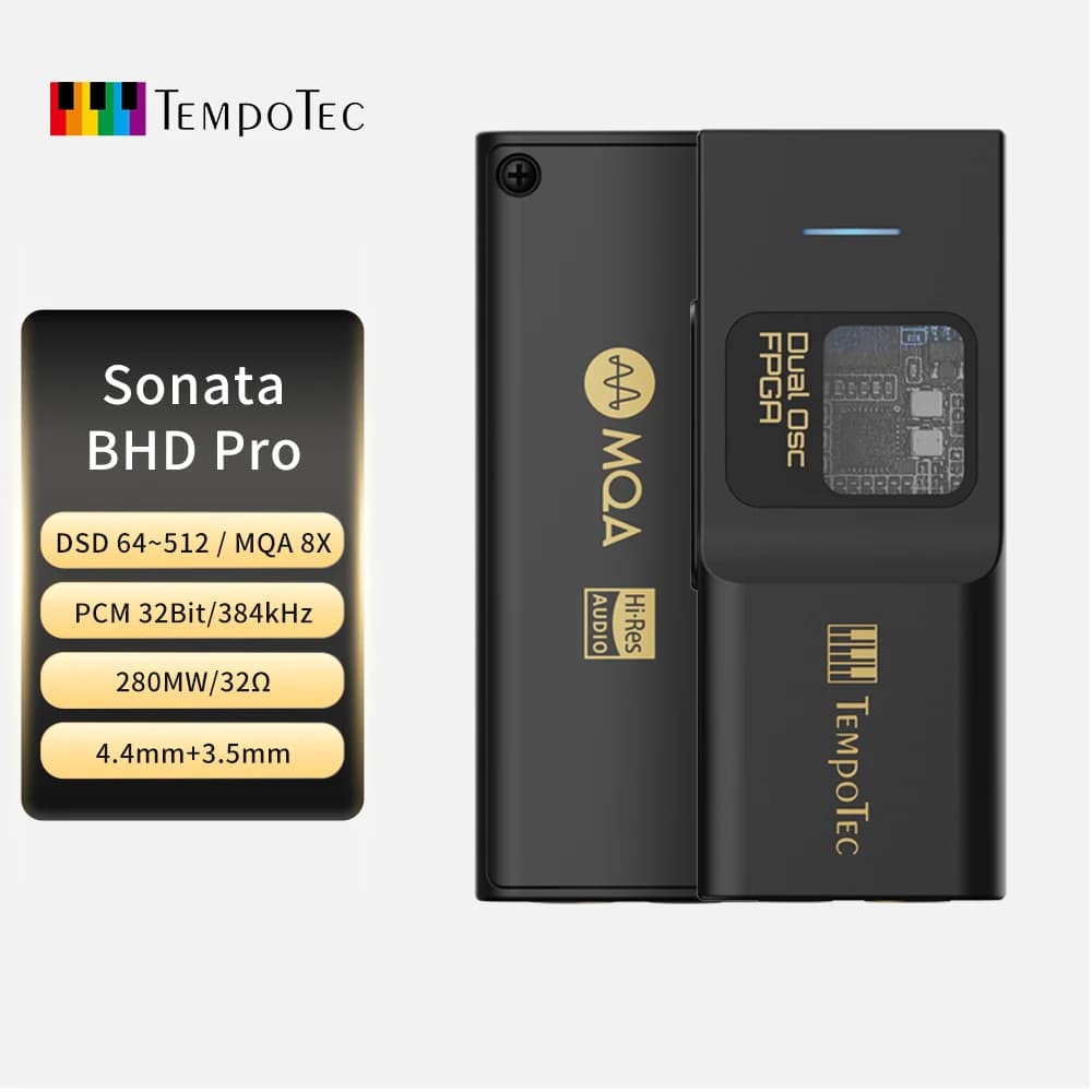 TempoTec-Radiateur USB C MacMiBHD Pro, amplificateur de téléphone sauna, 4.4mm et 3.5mm, PCM384ENTER