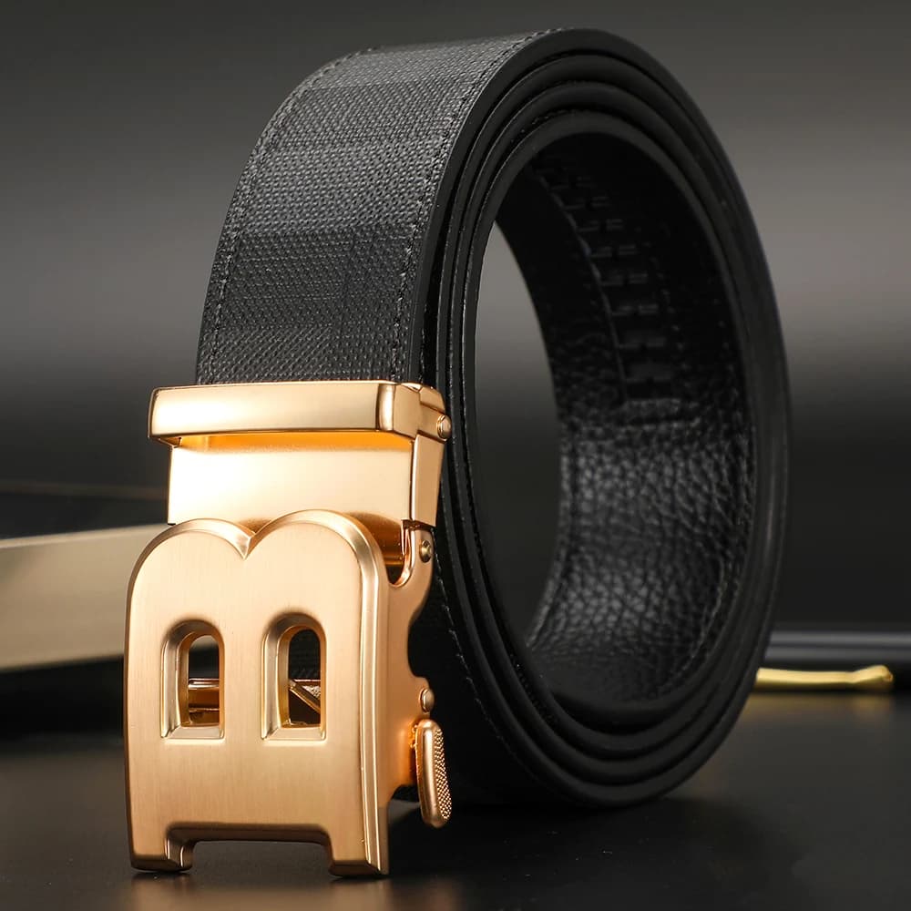 Haute qualité Designers affaires hommes ceinture de luxe marque célèbre mâle marque boucle de ceintu