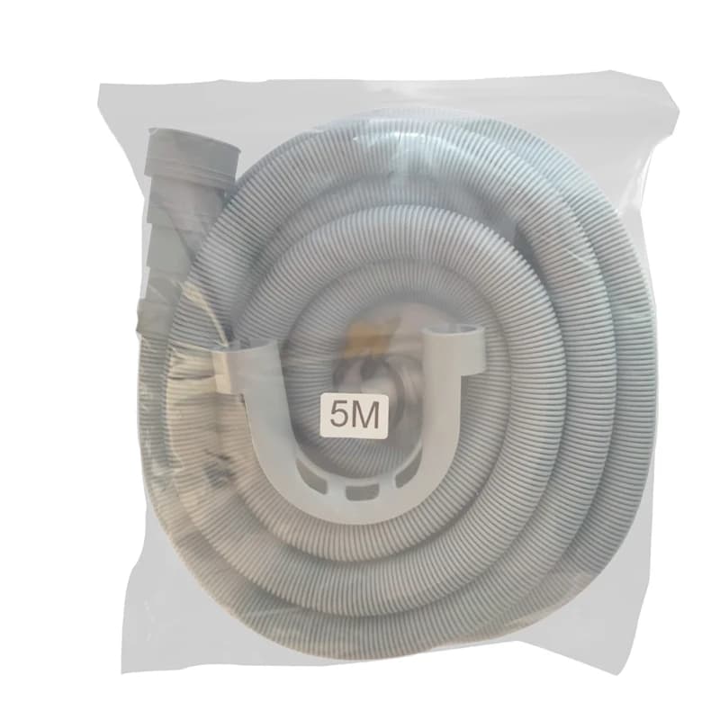 Kit de tuyau de vidange pour Machine à laver et lave-vaisselle, comprenant un tuyau ondulé Flexible,