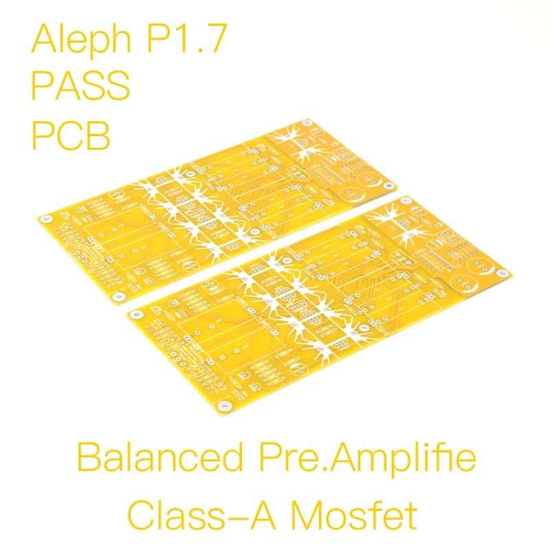 PCB de préamplifie équilibré Mosfet MOFI PASS Aleph P1.7 classe A