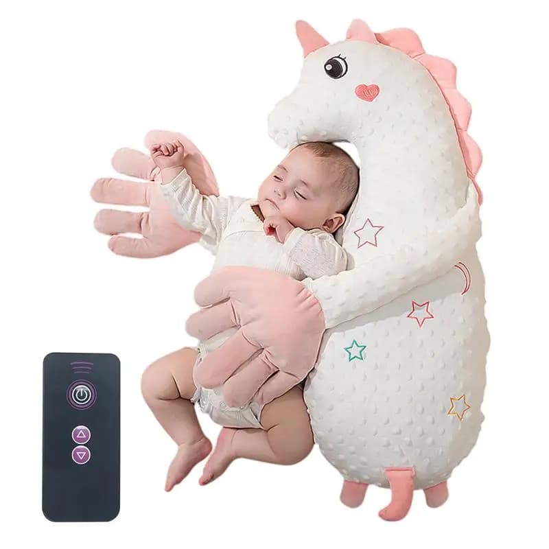 Paume apaisante pour bébé, palmier automatique, animaux en peluche, sucette de sommeil, vitesse régl