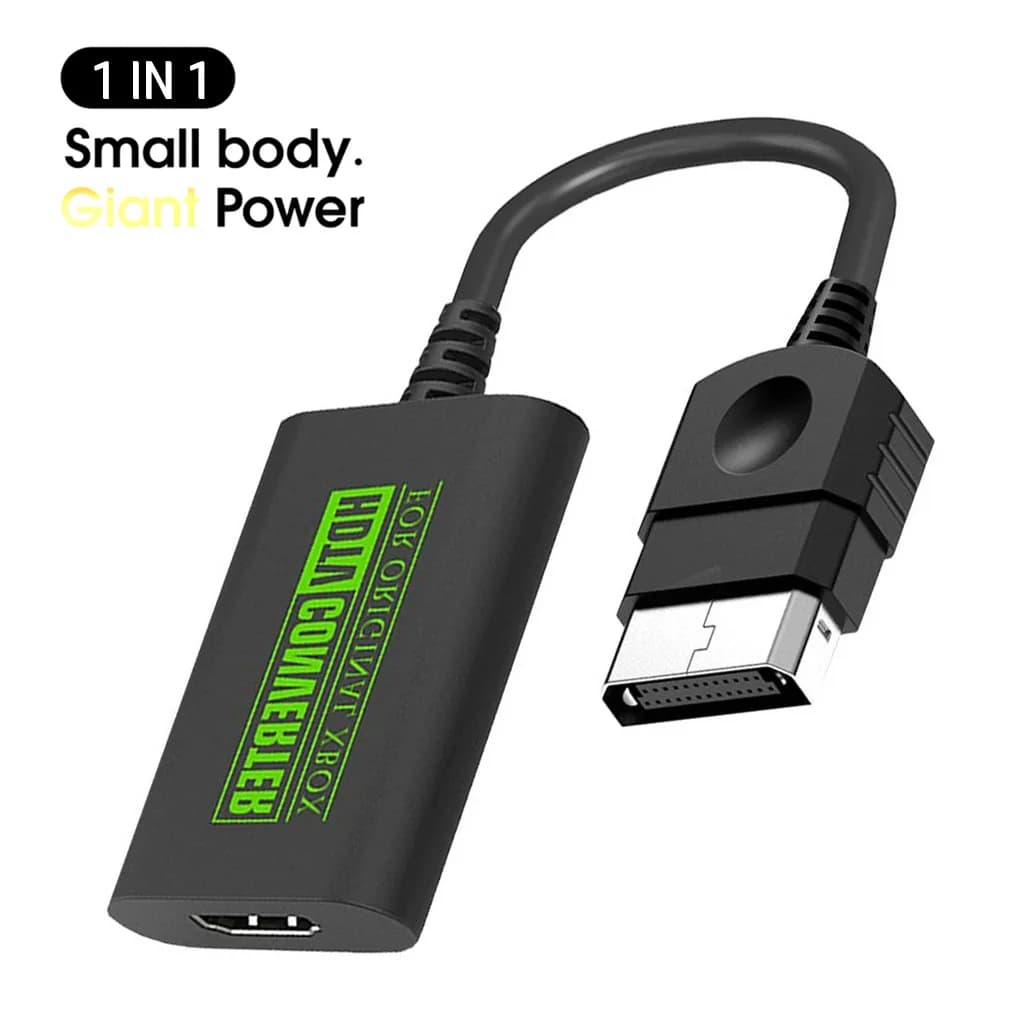 Convertisseur compatible Xbox vers HDMI, adaptateur audio vidéo numérique, budgétaire HDTV, converti
