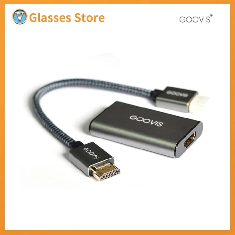 GOOVIS Adaptateur HDMI vers Type-C HC2.0 USB-C Rotor d'affichage portable pour lunettes VR Commutate