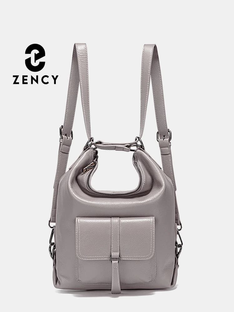Zency Fashion-Sac à Main en Cuir 100% group pour Femme, Grande Capacité, Utilisation Multifonction, 