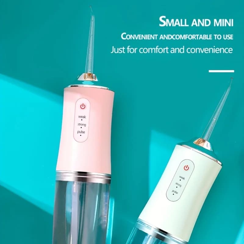 Irrigateur buccal Portable, Machine à laver la bouche, nettoyage interdentaire, USB, hydropulseur de