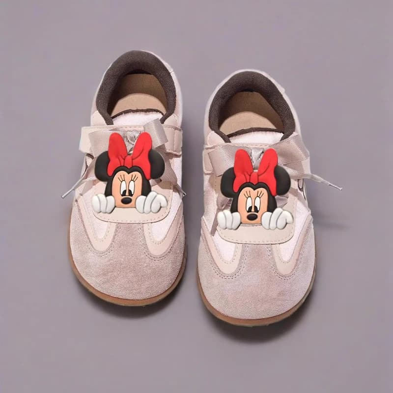 Nouveau Style filles chaussures décontractées mignon Minnie anti-dérapant enfants respirant chaussur