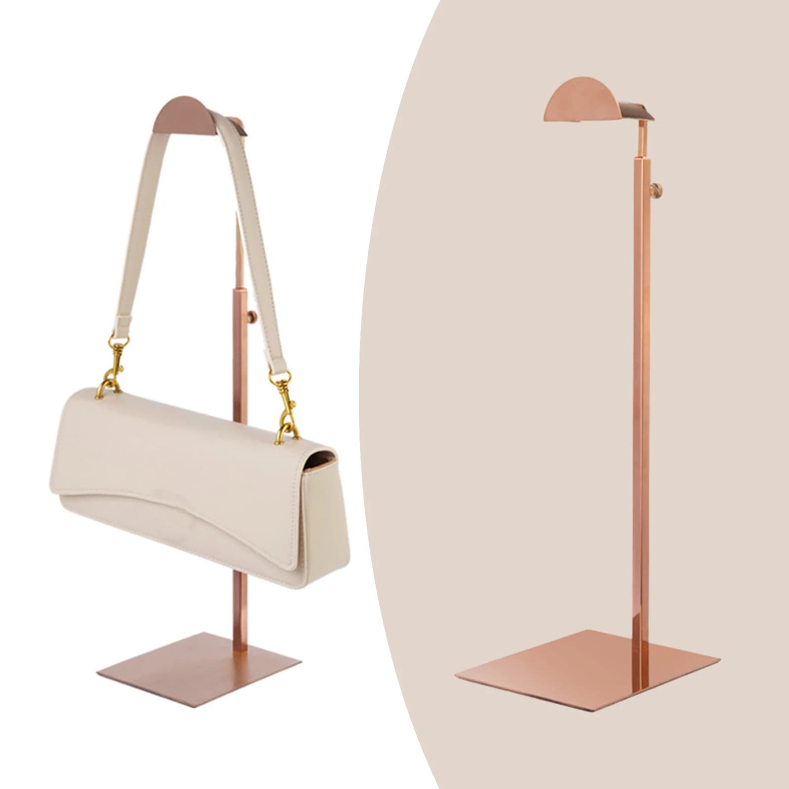Présentoir de sac à main réglable, sac suspendu, étagère de sac à main, présentoir de sacs à main, s