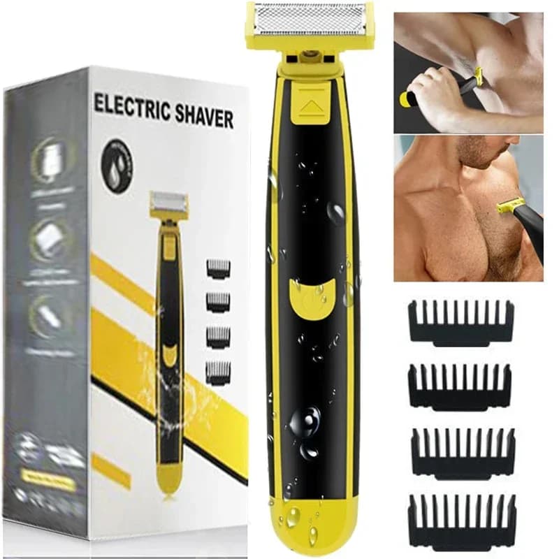 Coupe de cheveux intime hommes rasoir rasoir zones sensibles Machine à raser hommes épilation épilat
