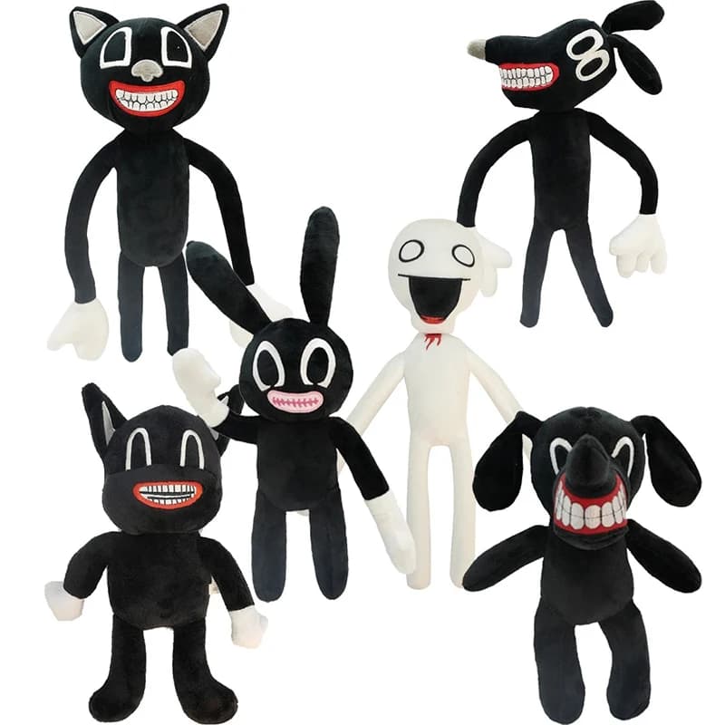 Nouveau Anime Scp sirène tête en peluche poupée jouets fondation effrayant Sirenhead chat doux dessi