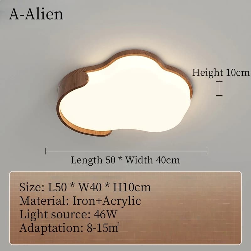 Plafond moderne à LEDs lumière pour salon chambre étude cuisine Table à manger intérieur décoration 
