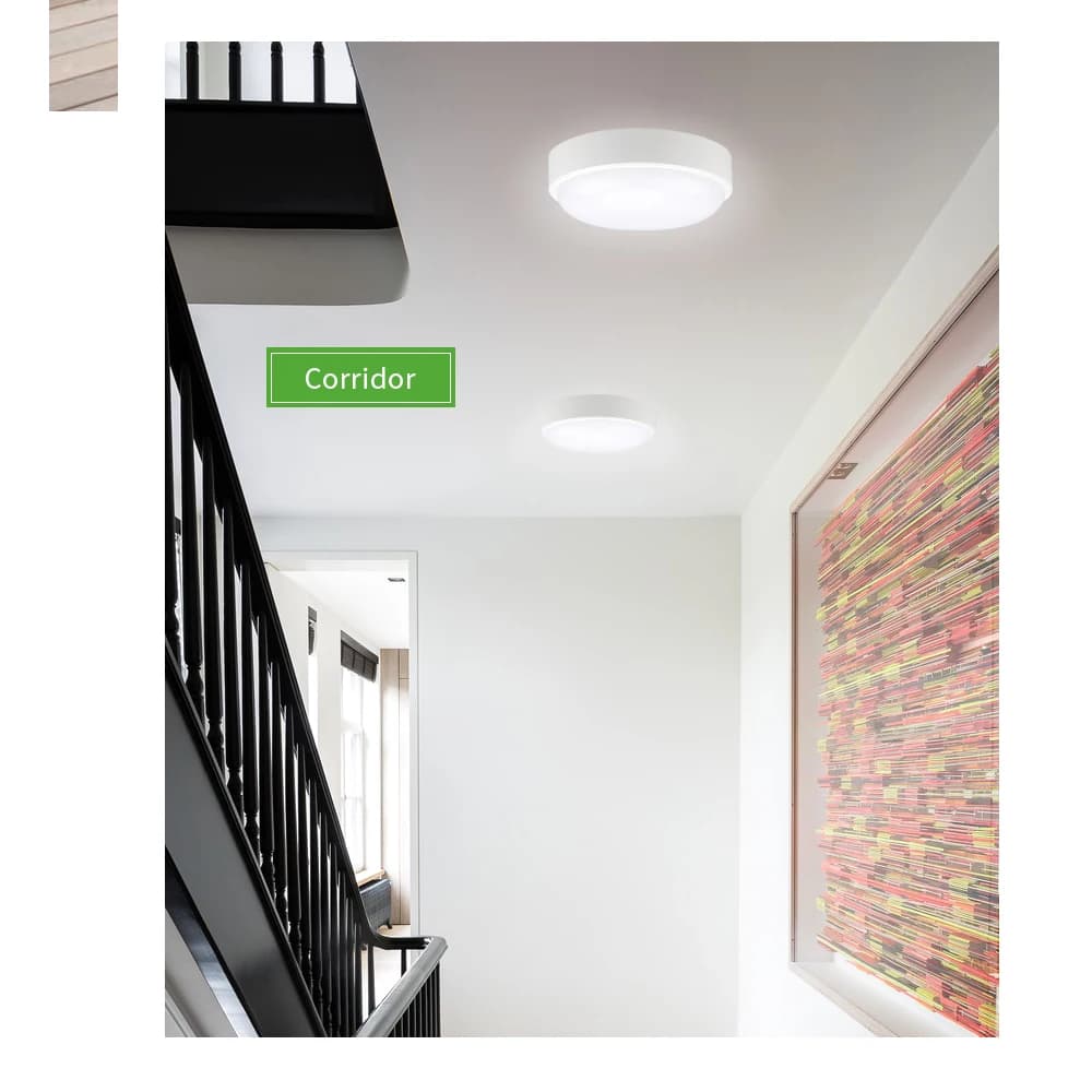 Applique murale moderne à LED, étanche à l'humidité, applique de plafond HOPorch, éclairage mural na