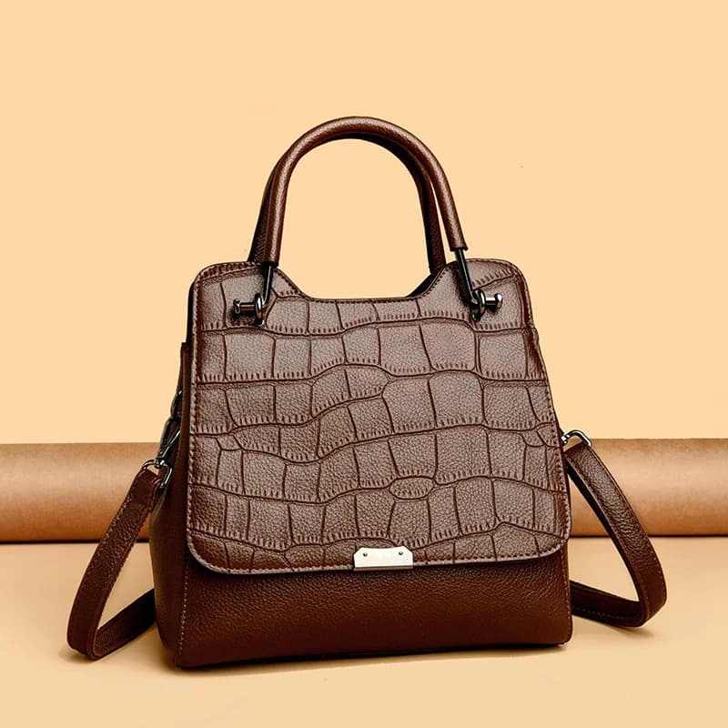 Femmes Vintage seau sac à bandoulière en cuir PU grande capacité sac à main sac à main dames mode sa