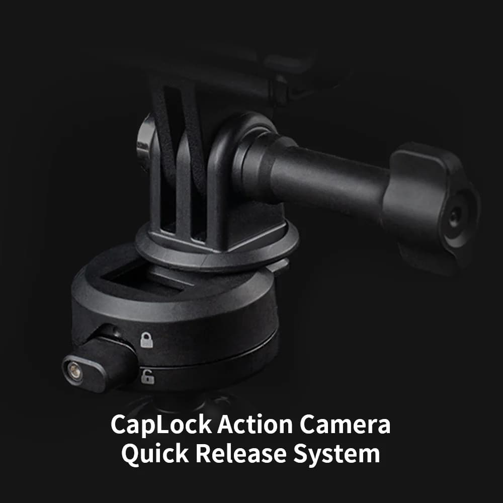 Support de voiture à ventouse PGYTECH CapLock 360 °   Rotation pour DJI OSMO Action POCKET 3 Gopro12
