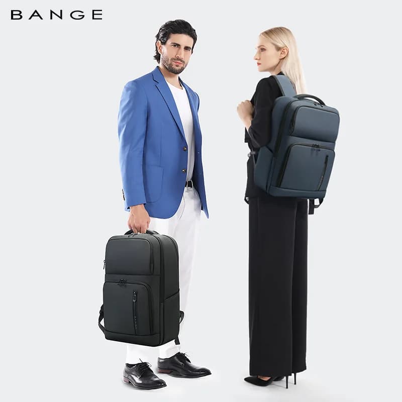 BANGE – sac à dos quotidien pour hommes, grande capacité, léger, étanche, pour ordinateur portable d