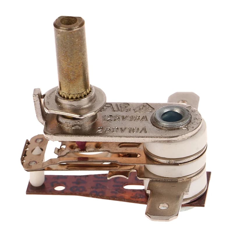 Thermostat de chauffage bimétallique réglable, interrupteur de contrôle de température, interrupteur